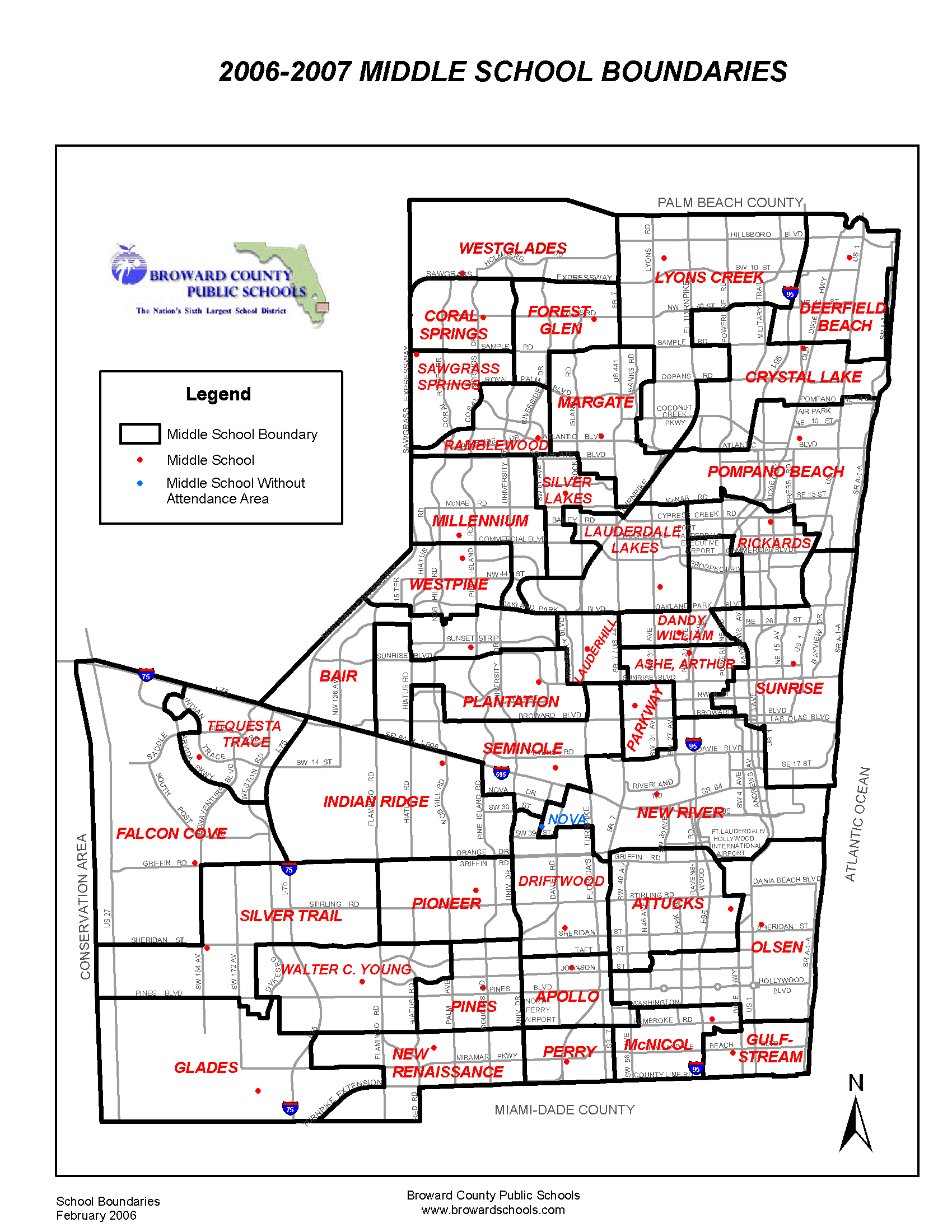 Middle School Boundaries